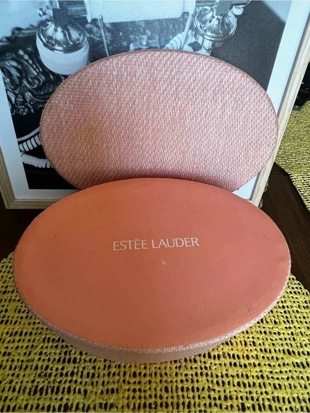 Estee Lauder Pink Tweed Empty Box.